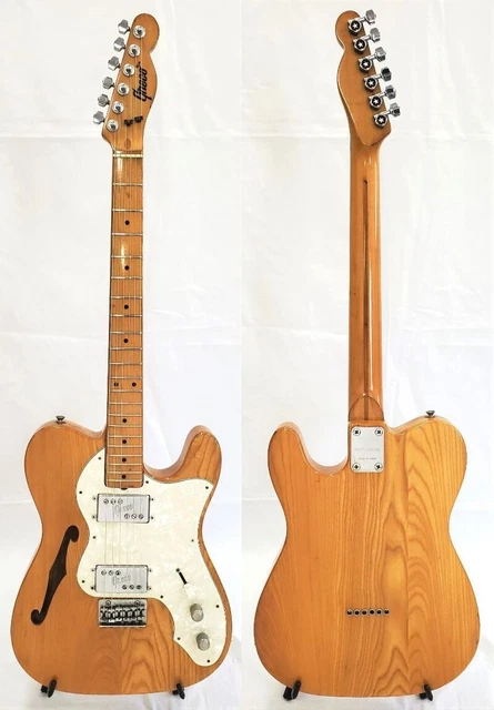 Greco TE-450 Natural Made in Japan 1970s Vintage TL Thinline Type Guitar Rare