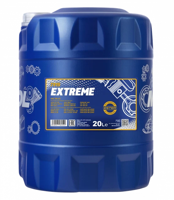 Huile Moteur MANNOL 10W-40 Ceramic Pro 5 Litres - Pour Mercedes, Mazda, Nissan, Opel...