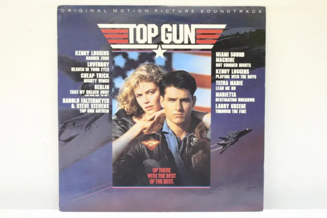 Top Gun Vinyl LP Original Motion Picture Soundtrack - 1986 SC-40323 -R43