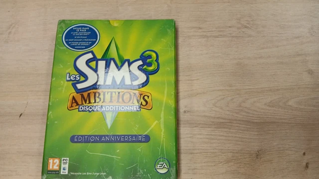 Les Sims 3 Edition Anniversaire – Jeu De Base PC/MAC, Simulation De Vie, Bon état