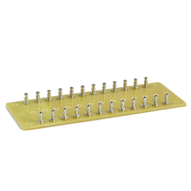 1pc  Fiberglass Turret Tag Board for Tube Amp Classic 24 Lug Audio DIY Amplifier 3