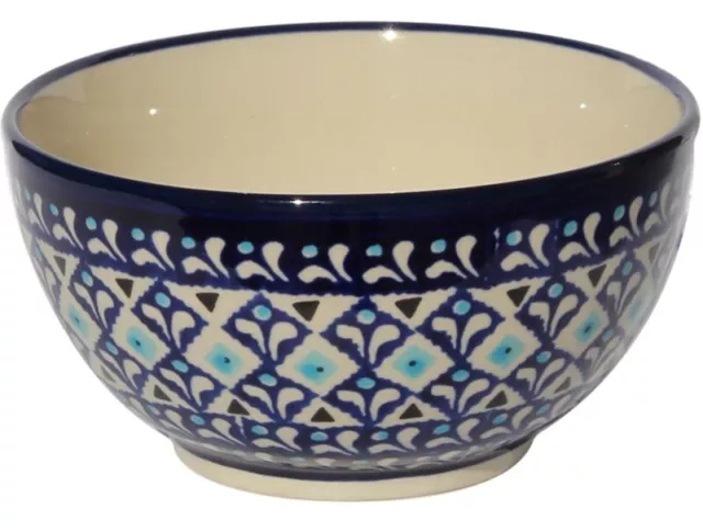 Polish Pottery Ice Cream / Cereal Bowl  from Zaklady Boleslawiec