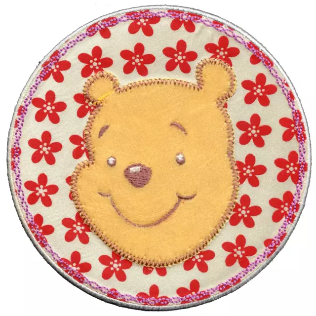PATCH WINNIE THE Pooh Embroidered Iron On Sew On Badges Transfers Fancy  Dress $14.96 - PicClick AU