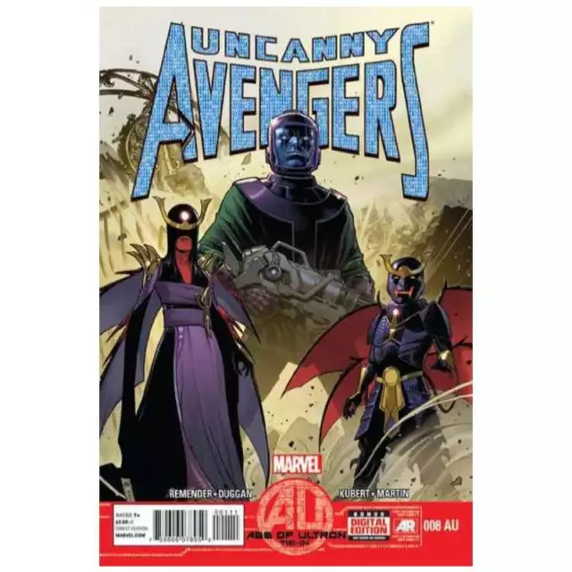 Uncanny Avengers (2012 series) #8 Issue is #8AU in NM cond. Marvel comics [w}