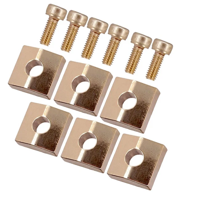 Nut Block with Screws Tremolo Bridge String Locks Guitar Strings Locking System