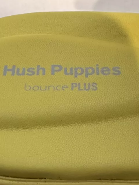 HUSH PUPPIES WOMEN'S Brite Jells Sandals/Slide Wedge SUN YELLOW 11 M ...