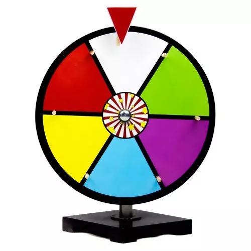 12 Inch Color Dry Erase Prize Wheel By Midway Monsters
