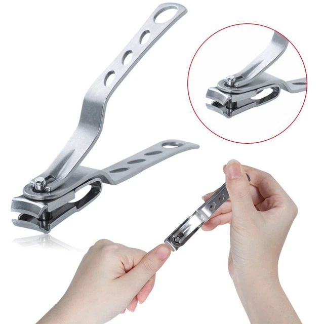 2 pz tagliaunghie unghie con testa rotante forbici per unghie bambino