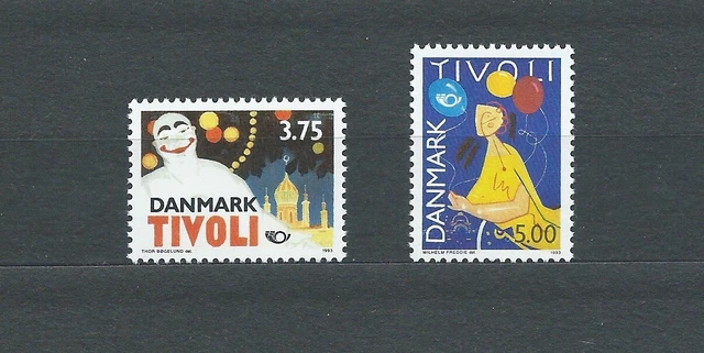 DANEMARK - 1993 YT 1057 à 1058 - TIMBRES NEUFS** MNH LUXE