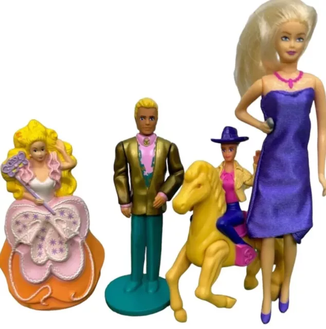 Barbie happy meal toys 90s shop