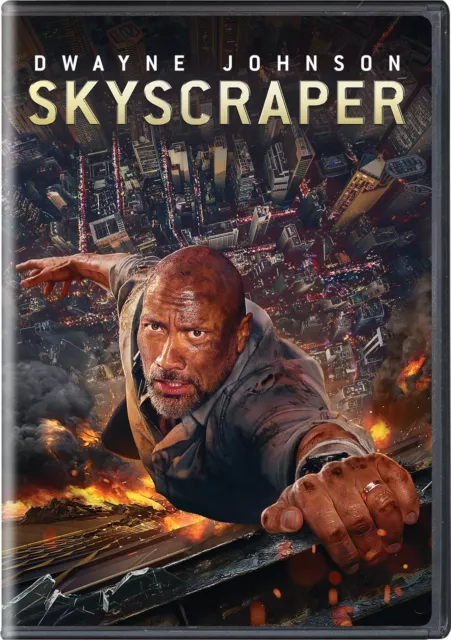 Skyscraper (DVD) Dwayne 'The Rock' Johnson Neve Campbell Chin Han Roland Moller