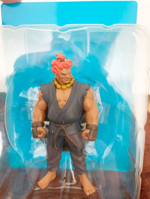 Street Fighter figure mini doll Akuma Gouki Zero retro capcom Japan game z45
