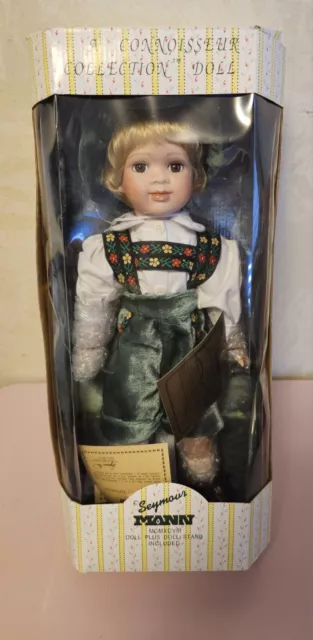 Seymour Mann Connoisseur Doll Storybook Collection- Hansel- In Box with Papers