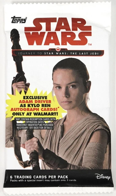 2017 Topps Star Wars Journey to The Last Jedi Blaster Pack NEW Sealed!