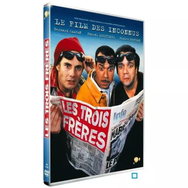 DVD *** LES TROIS FRERES *** avec Didier Bourbon, ... ( neuf emballé )