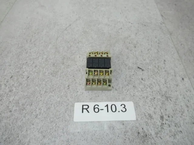 Omron G6B-BND Socle + 4 Mini Relais G6B-1174P-FD-US Bobine 24VDC Contact 5A