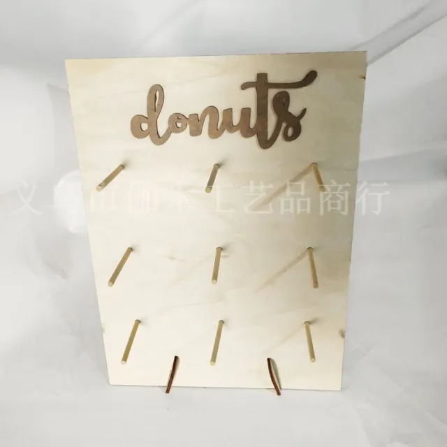 Holz Donut Gestell Aufbewahrung Brett Donut Hochzeit Geburtstag Party Baby Dusche