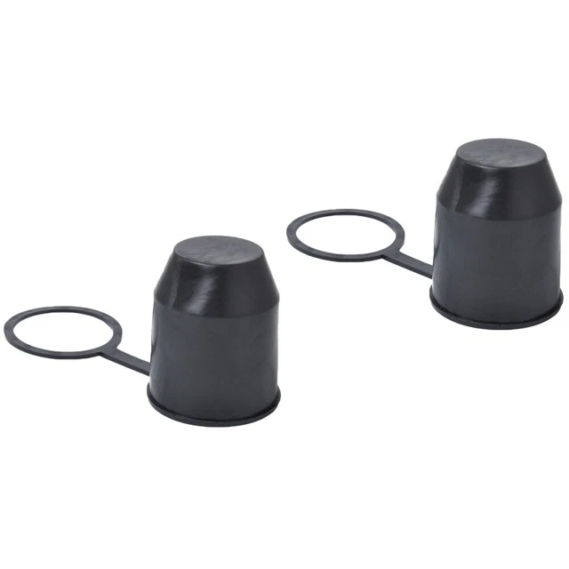 2 pezzi 50 mm universale auto veicolo camion copertura sfera di traino gancio di traino