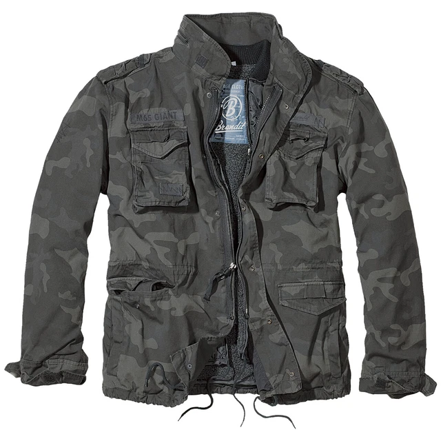 BRANDIT M65 GIANT Field Jacket Mens Army Coat Vintage Warm Liner