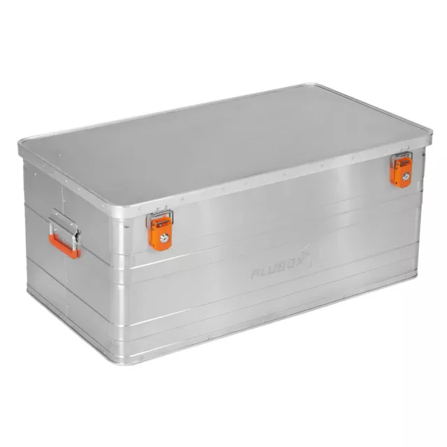ALUBOX® B140 Liter Alukiste Werkzeugkiste Transportbox abschließbar 90x49x38 cm
