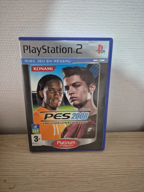 Pro Evolution Soccer 2008 (PES 2008) Sur PS2 – Complet PAL FR – Bon état