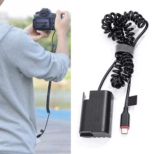 Tipo C a BLK22 Batería ficticia Para Cámara Panasonic