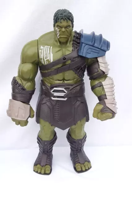 FIGURINE MARVEL HULK GLADIATEUR INTERACTIVE, 15 PHRASES ET SONS " 35 cm HASBRO