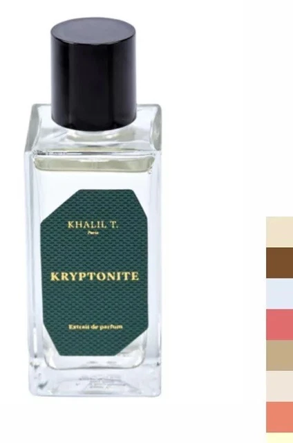 Parfum KRYPTO By RIHA Paris - Extrait De Parfum 50 Ml, Notes Amande, Tonka, Cèdre