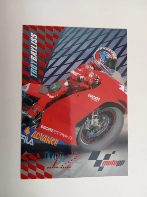 CARD PANINI MOTO GP 2002/2003 STARS TROY BAYLISS n 166