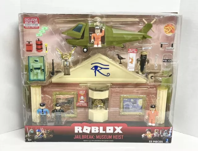 Roblox Action Collection - Jailbreak: Museum Heist Playset [Includes  Exclusive Virtual Item]