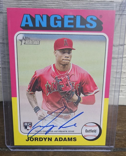 2024 TOPPS HERITAGE Jordyn Adams RC Rookie Real One On Card Auto ROA