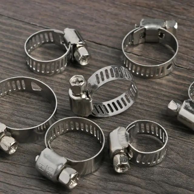 Tool Welding Sealing Hardware Stainless Steel T Bolt Pipe Clip Hose Clamps
