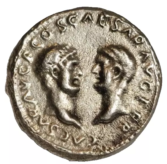 Ancient Roman Silver Denarius Of Vespasian.rome Mint. 3,5 Gr. 69-79 A.d. 17 Mm