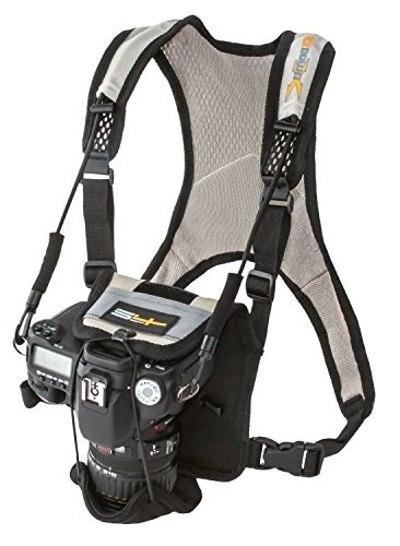 S4 Gear LockDownX Hands Free Camera Harness Strap for SLR Nikon, Canon, Sony, an