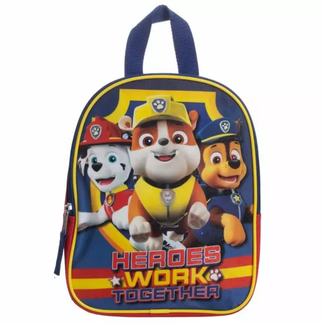 Paw Patrol Toddler Backpack Small School Bookbag Preschool Boys Kids 10" mini