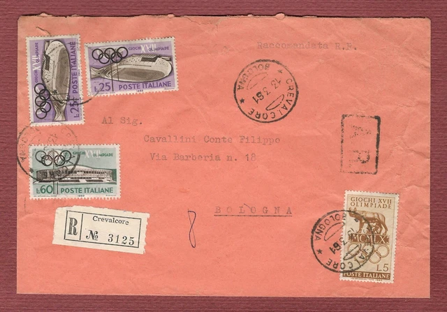 Livre XVII Olympiade Rome 1960 – Automobile Club Italie – Itinéraires – En Allemand