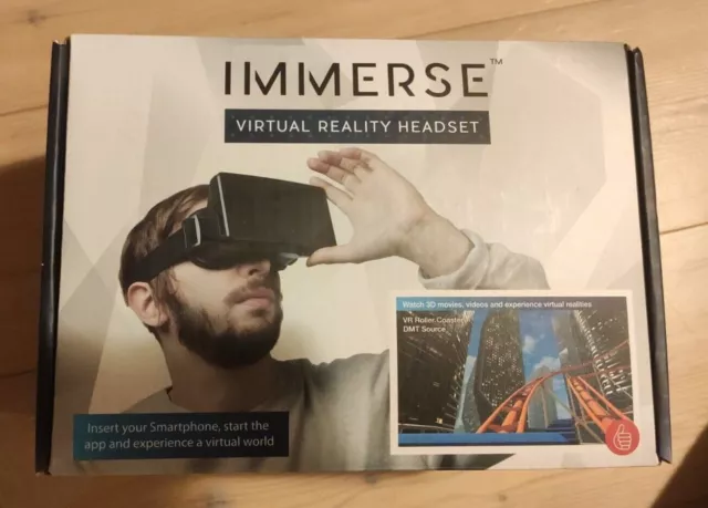 VR Brille Reality Halterung für Handy*IMMERSE Virtual Reality Headset, *