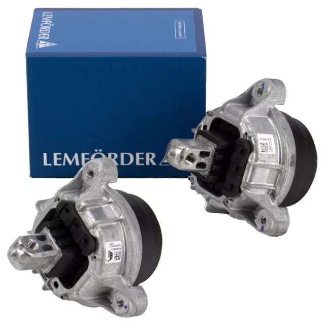 2x LEMFÖRDER Motorlager Hydrolager für BMW 5er F10 F11 N63 S63 B47 N47