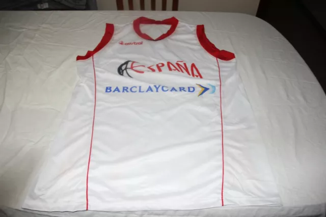 Camiseta Baloncesto  Seleccion De España De La Marca Austral Talla L Barclaycard