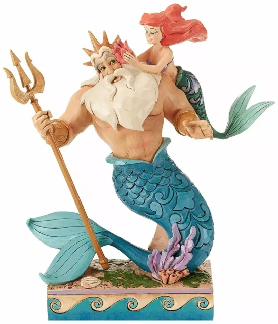 Disney Traditions Ariel and Triton from Little Mermaid Jim Shore 4059730