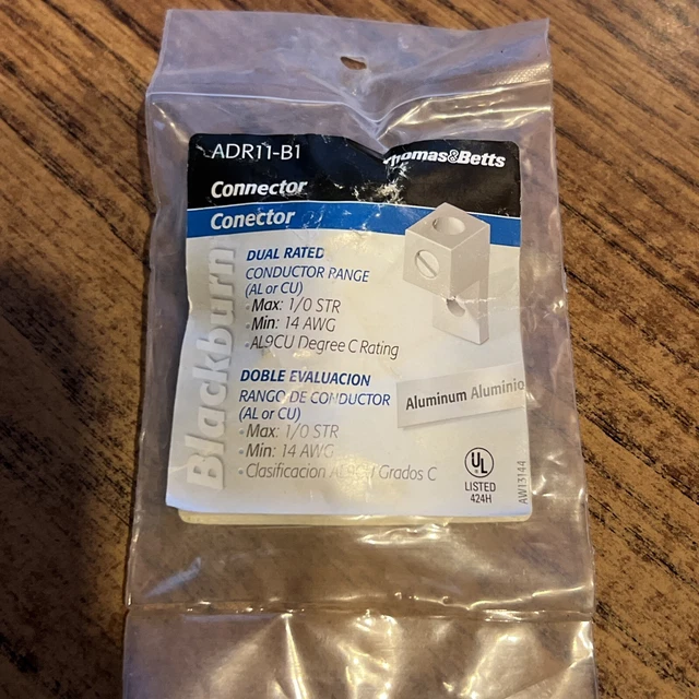 THOMAS & BETTS ADR11-B1 Connector - Package of 1 connector