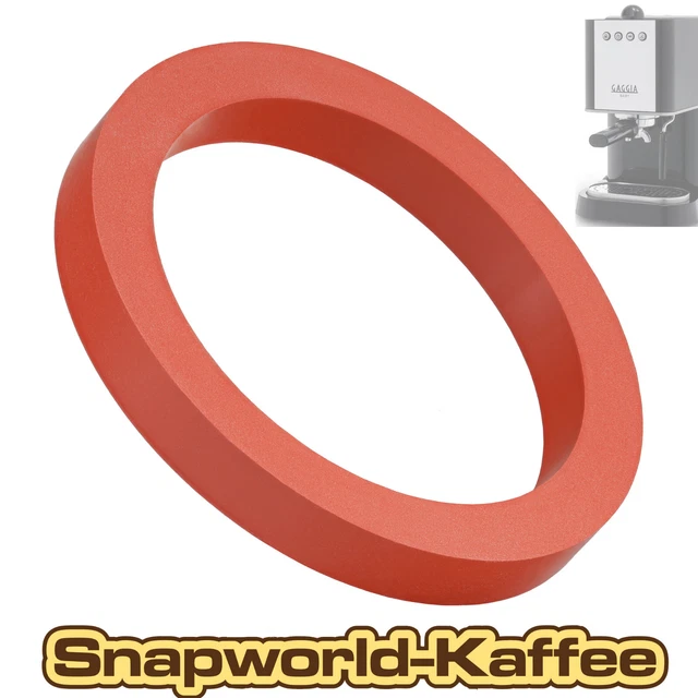 Kit Joint + Bille Verre Pour Valve Crema Machines à Café - Compatible Saeco, Gaggia, Miele, Krups, Bosch, Etc. - 4