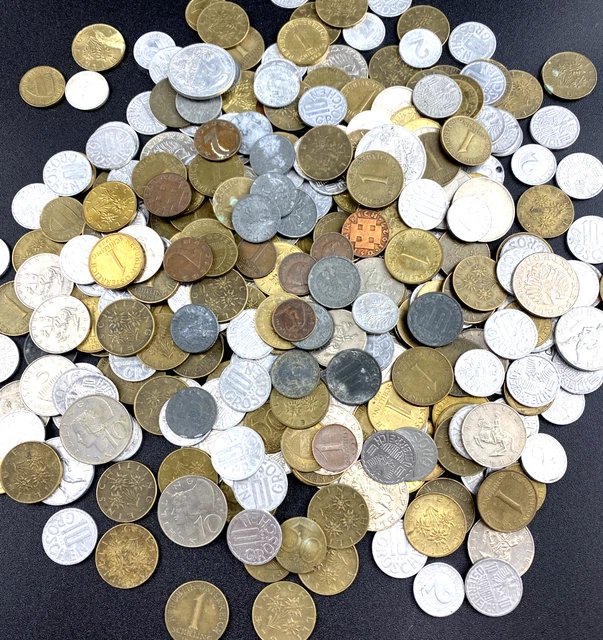 Austria Coins, Austrian Currency, Groschen, Shilling 2.1LB ~210 Coins FREE SHIPP