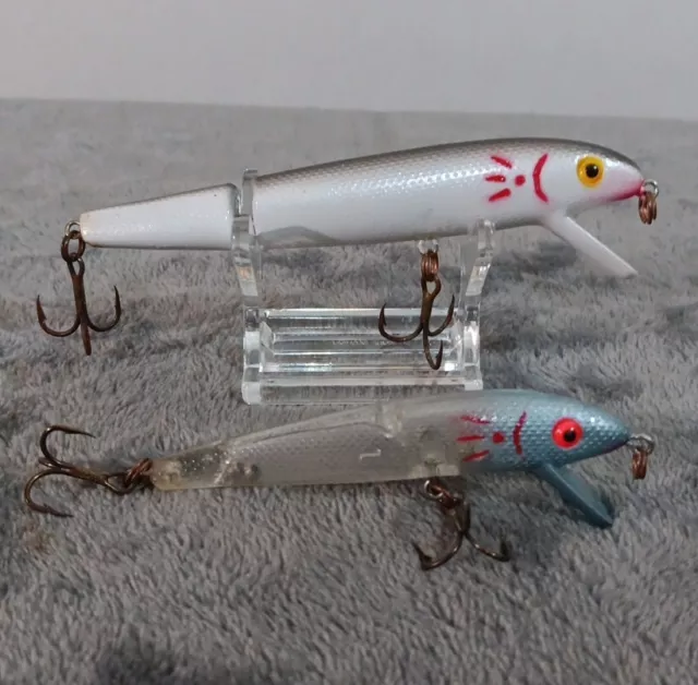 LOT OF 2. Cotton Cordell Red Fin & Super Shad Shallow Crankbait Fishing  Lures $20.00 - PicClick