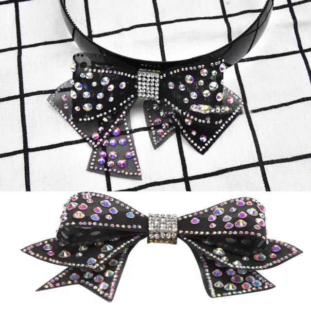 4x Elegant Shoe Clip Bowknot Crystal DIY Decoration For Heels Clothes Bag HH0