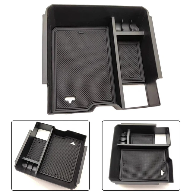 Ruiya Compatible Avec Peugeot 208 E-208/ Peugeot 2008 E-2008 Restyling 2020-2024 2025 Accoudoir Boîte De Rangement, Plateau De Rangement