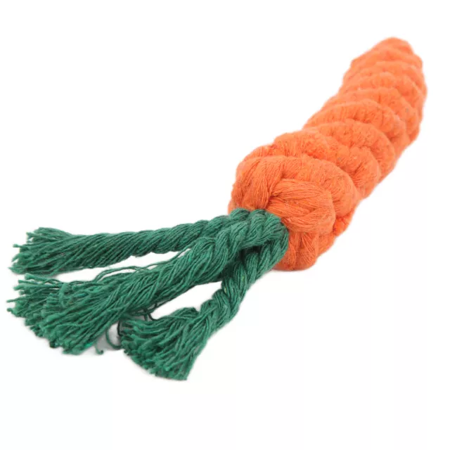 Juguete molar tejido de algodón Jacksing cuerda de algodón textura juguetes para masticar mascotas colores brillantes