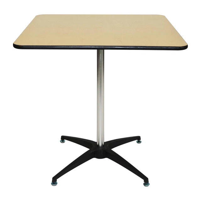Pre WFT Series Russian Birch Wood Square 30" x 30" Table 3016