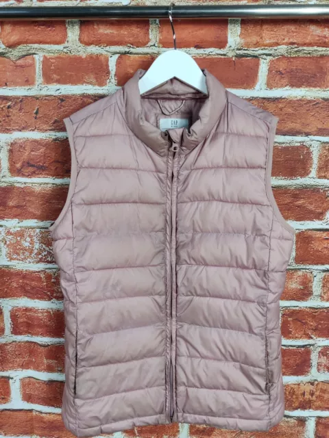 Girls Gap Pink Baffle Quilt Jacket Gilet Bodywarmer Age 13 Years Xxl Kids 158Cm