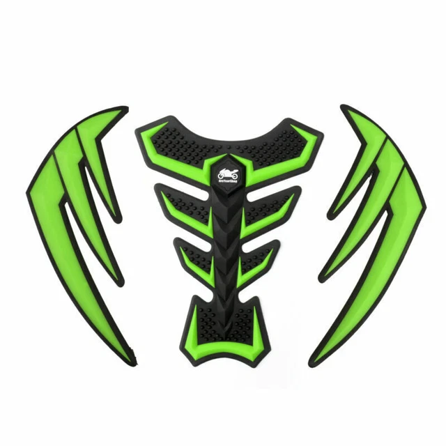 3D RUBBER SIDE Protection de reservoir Gas Moto Pour Suzuki GSXR 600